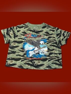 Fender Camo Cropped Graphic Tee